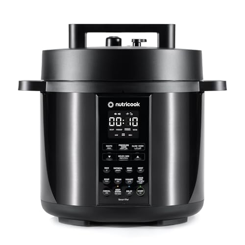 Nutricook Smart Pot 2, 8 Liters, 9 In 1 Electric Pressure Cooker
