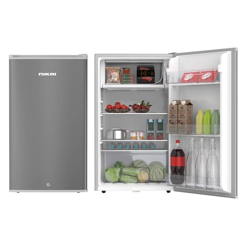 Nikai 130L Gross / 90L Net, Single Door Mini Refrigerator, Chiller & Veg. - NRF130SS1